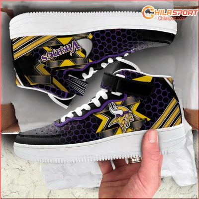Minnesota Vikings NFL Air Low Top AF1 Sneakers Stylish Fan Shoes for Everyone - soulcals