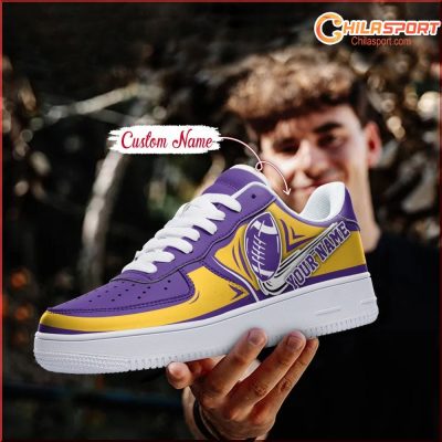 Minnesota Vikings NFL Air Low Top AF1 Sneakers Stylish Trendy - soulcals