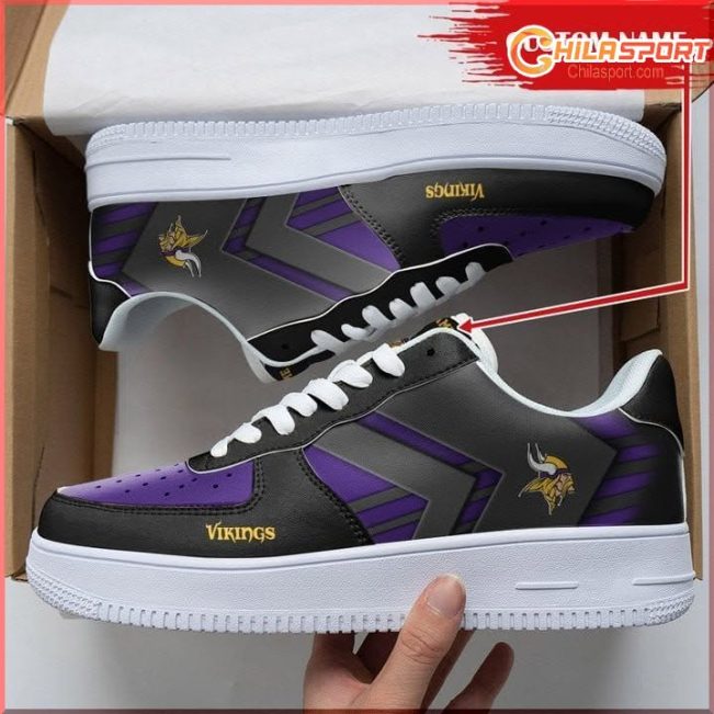 Minnesota Vikings Personalized AF1 Shoes Unique Gift Idea - soulcals