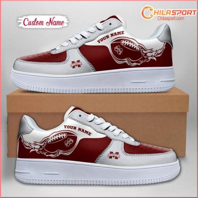Mississippi State Bulldogs Air Low Top AF1 Sneakers Official NCAA Shoes For Stylish Men And Women - soulcals Mississippi State Bulldogs Air Low Top AF1 Sneakers Official NCAA Shoes For Stylish Men And Women - soulcals