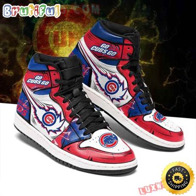 MLB Chicago Cubs Air Jordan 1 High Sneakers Classic Air Jordan Sneakers