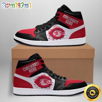 MLB Cincinnati Reds Air Jordan 1 High Sneakers Legendary Air Jordan Footwear