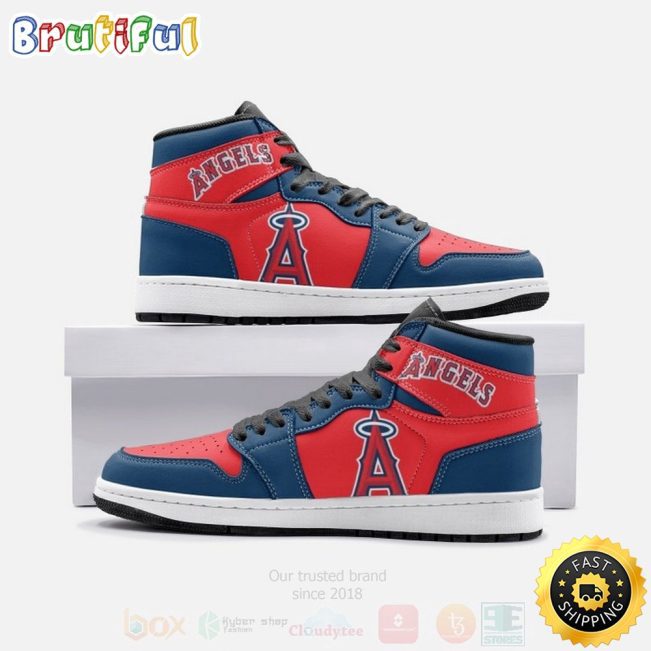 MLB Los Angeles Angels Air Jordan 1 High Sneakers Timeless Jordan 1 Kicks