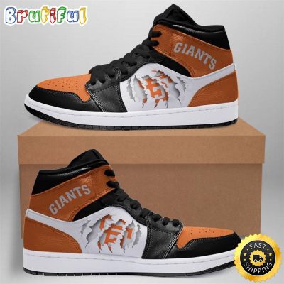 MLB San Francisco Giants Air Jordan 1 High Sneakers Classic Air Jordan Sneakers