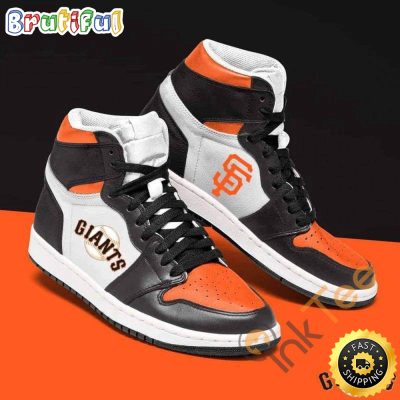 MLB San Francisco Giants Air Jordan 1 High Sneakers Iconic Air Jordan 1 Shoes