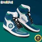 MLB Seattle Mariners Air Jordan 1 High Sneakers Iconic Air Jordan 1 Shoes