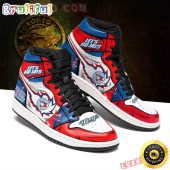 MLB Toronto Blue Jays Air Jordan 1 High Sneakers Iconic Air Jordan 1 Shoes