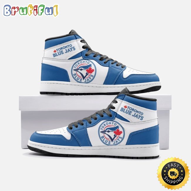 MLB Toronto Blue Jays Air Jordan 1 High Sneakers Timeless Jordan 1 Kicks