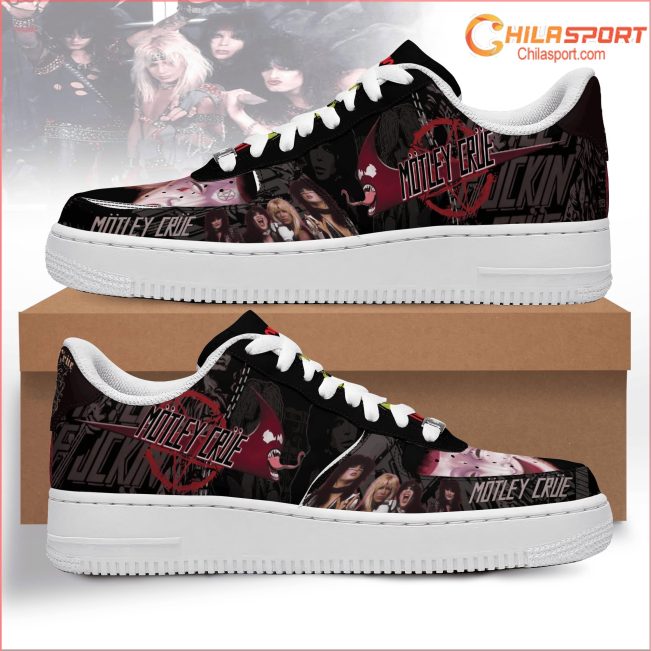 Motley Crue Air Low Top AF1 Sneakers Stylish and Comfortable Shoes for Men and Women - soulcals