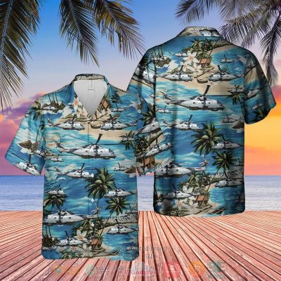 Royal Navy Merlin Hm Mk2 Hawaiian Shirt, Shorts - Hot Sale 2025