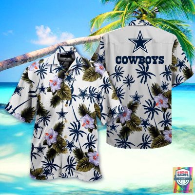 Dallas Cowboys 3D Hawaiian Shirt Beach Short - Hot Sale 2025