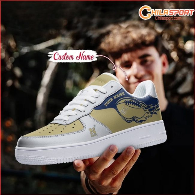 Navy Midshipmen NCAA Air Low Top AF1 Sneakers Stylish Shoes for Men and Women - soulcals
