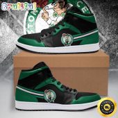 NBA Boston Celtics Green Black Air Jordan 1 High Sneakers Timeless Jordan 1 Kicks