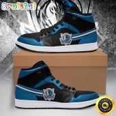 NBA Dallas Mavericks Blue Black Air Jordan 1 High Sneakers