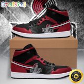 NBA Portland Trail Blazers Red Black Air Jordan 1 High Sneakers Classic Air Jordan Sneakers