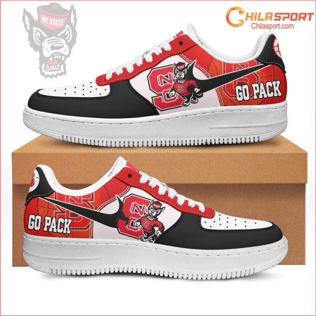 NC State Wolfpack Sneakers Stylish Low Top Shoes for Men and Women Sports Fans - soulcals