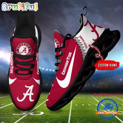 NCAA Alabama Crimson Tide New Season Design Max Soul Shoes Sport Sneaker