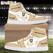 NCAA Army Black Knights Sport Team Personalized Air Jordan 1 Hightop Shoes
