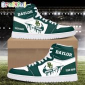 NCAA Baylor Bears Sport Team Personalized Air Jordan 1 Hightop Shoes