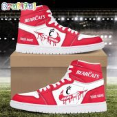NCAA Cincinnati Bearcats Sport Team Personalized Air Jordan 1 Hightop Shoes