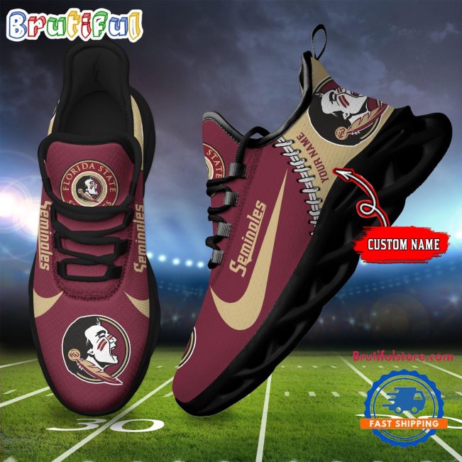 NCAA Florida State Seminoles New Season Design Max Soul Shoes Sport Sneaker