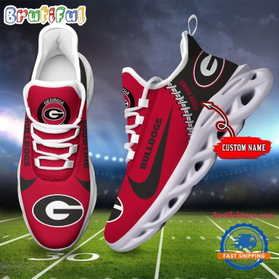 NCAA Georgia Bulldogs New Season Design Max Soul Shoes Sport Sneaker