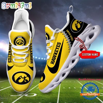 NCAA Iowa Hawkeyes New Season Design Max Soul Shoes Sport Sneaker