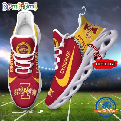NCAA Iowa State Cyclones New Season Design Max Soul Shoes Sport Sneaker