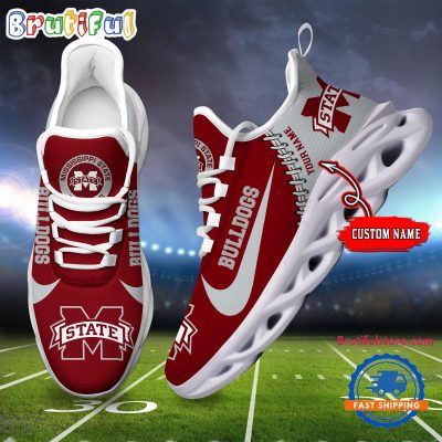 NCAA Mississippi State Bulldogs New Season Design Max Soul Shoes Sport Sneaker