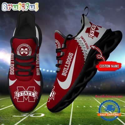 NCAA Mississippi State Bulldogs New Season Design Max Soul Shoes Sport Sneaker