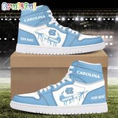 NCAA North Carolina Tar Heels Sport Team Personalized Air Jordan 1 Hightop Shoes