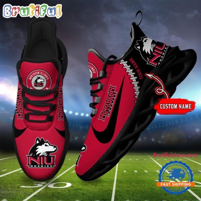 NCAA Northern Illinois Huskies New Season Design Max Soul Shoes Sport Sneaker