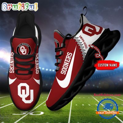 NCAA Oklahoma Sooners New Season Design Max Soul Shoes Sport Sneaker