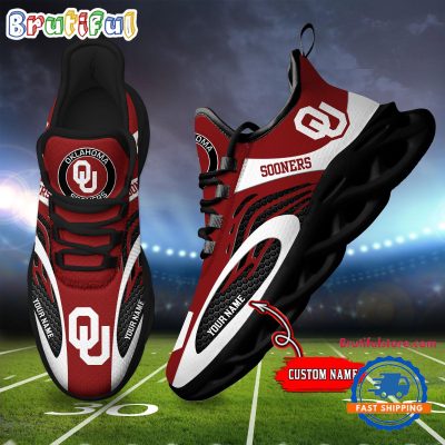 NCAA Oklahoma Sooners Sport Team New Design Max Soul Shoes Sneaker