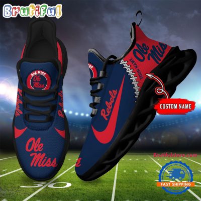 NCAA Ole Miss Rebels New Season Design Max Soul Shoes Sport Sneaker