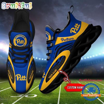 NCAA Pittsburgh Panthers Sport Team New Design Max Soul Shoes Sneaker