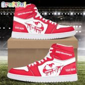 NCAA SMU Mustangs Sport Team Personalized Air Jordan 1 Hightop Shoes