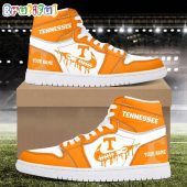NCAA Tennessee Volunteers Sport Team Personalized Air Jordan 1 Hightop Shoes