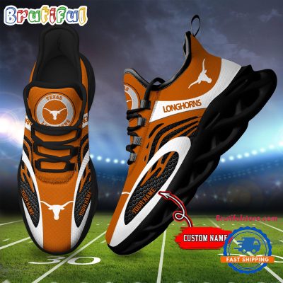 NCAA Texas Longhorns Sport Team New Design Max Soul Shoes Sneaker