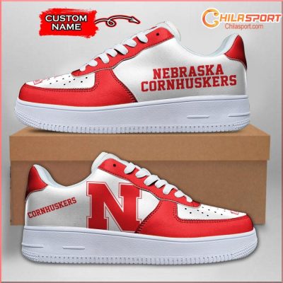 Nebraska Cornhuskers NCAA Air Low Top AF1 Sneakers Shoes Gift For Stylish Fans - soulcals Nebraska Cornhuskers NCAA Air Low Top AF1 Sneakers Shoes Gift For Stylish Fans - soulcals