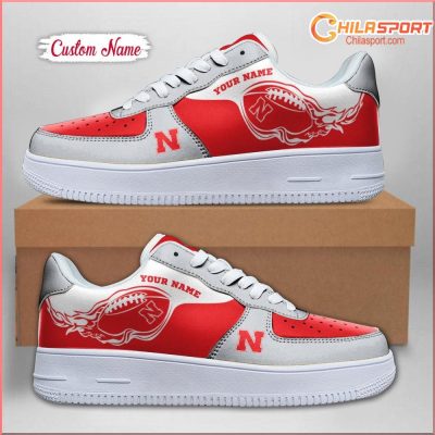 Nebraska Cornhuskers NCAA Air Low Top AF1 Sneakers Stylish Shoes for Men and Women Fans - soulcals Nebraska Cornhuskers NCAA Air Low Top AF1 Sneakers Stylish Shoes for Men and Women Fans - soulcals