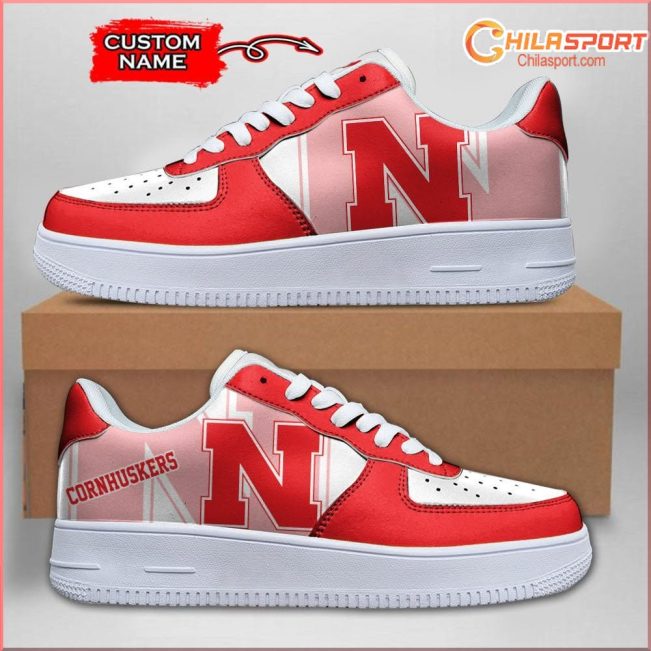 Nebraska Cornhuskers Sneakers Stylish, Trendy Low Tops - Gift Idea - soulcals
