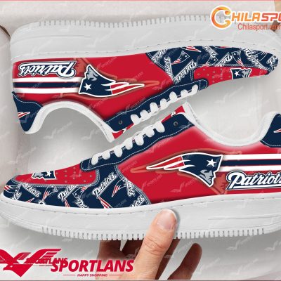 New England Patriots Air Low Top AF1 Sneakers - Stylish, Trendy Gift - soulcals New England Patriots Air Low Top AF1 Sneakers - Stylish, Trendy Gift - soulcals