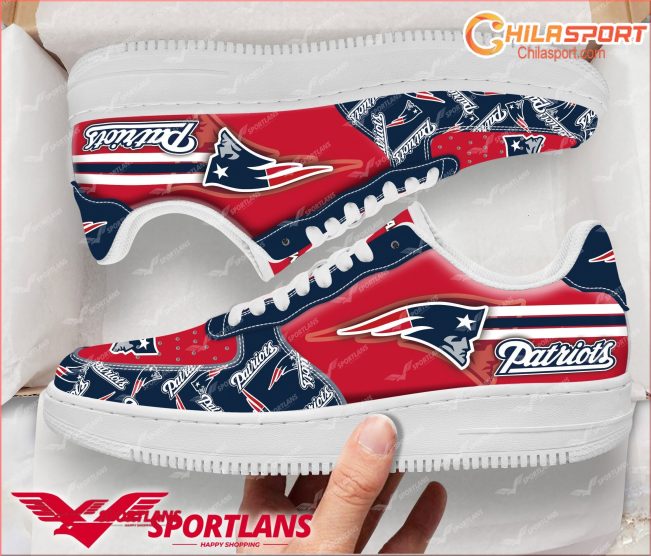 New England Patriots Air Low Top AF1 Sneakers - Stylish, Trendy Gift - soulcals