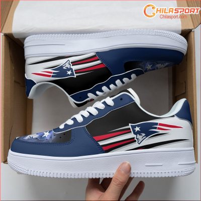 New England Patriots Custom AF1 Shoes Unique Design - soulcals New England Patriots Custom AF1 Shoes Unique Design - soulcals