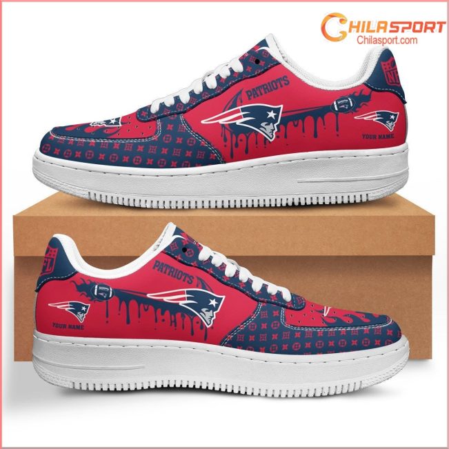 New England Patriots NFL Air Low Top AF1 Sneakers Shoes Perfect Gift For Men And Women - soulcals