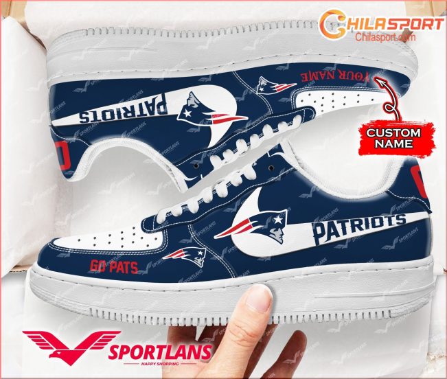 New England Patriots NFL Air Low Top AF1 Sneakers Shoes Stylish Comfortable Gift For Men And Women - soulcals