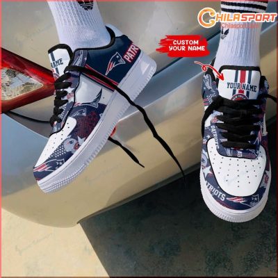 New England Patriots NFL Air Low Top AF1 Sneakers Stylish Shoes for Men and Women Fans - soulcals