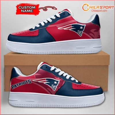 New England Patriots Sneakers - Stylish Trendy Low Top Shoes - soulcals