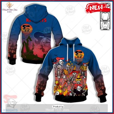 NEW Newcastle Knights Halloween Style for Men and Women Hoodie Sweatshirt 3D -soulcals